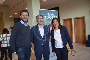 Nueva Canarias llena el aforo en la presentación de su candidatura al Ayuntamiento de Telde (Foto TA)